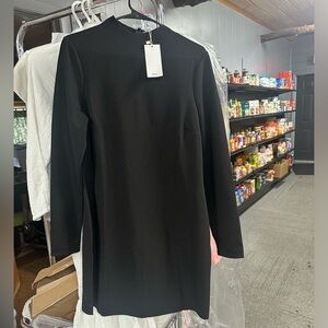 Mango Black Long Sleeve Dress size XXL